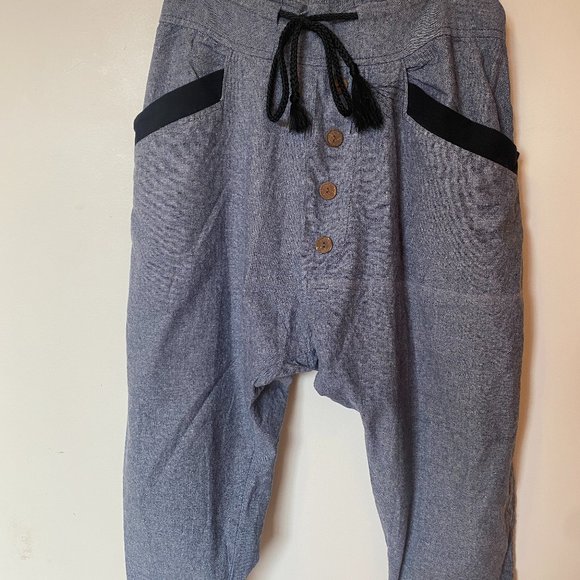 100% Cotton Drop-crotch pants from Thailand - Picture 2 of 6